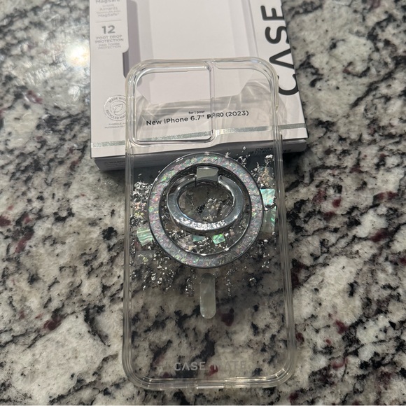 🌟BUNDLE DEAL🌟Case-Mate Touch of Pearl Case & Case-Mate Magnetic Ring Holder🌟 - Picture 7 of 16